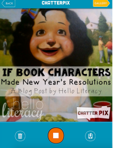 New Year Picture Book Chatterpix