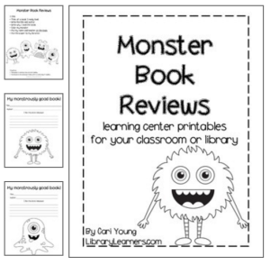 Monster Book Reviews printable