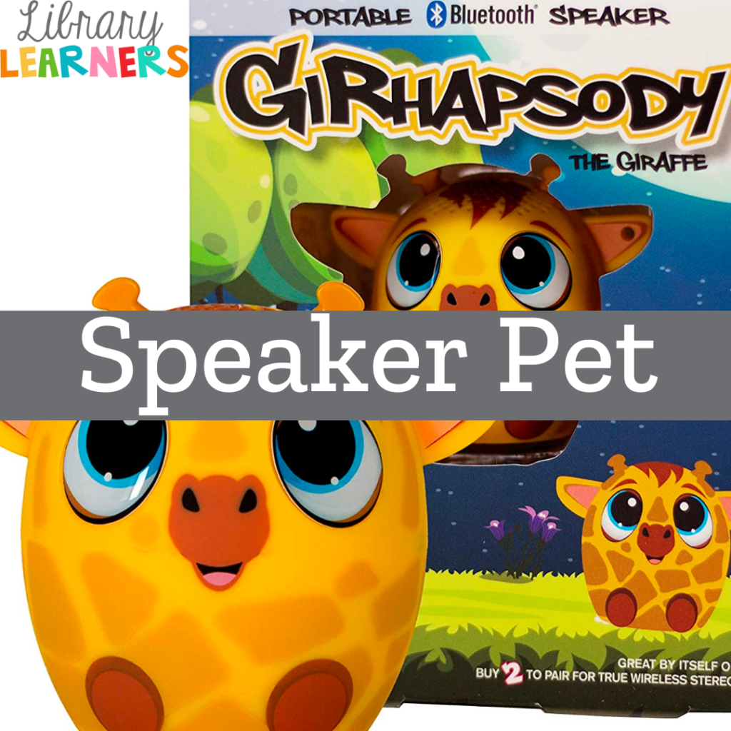 Audio Pet bluetooth speaker for school library supplies with giraffe shape