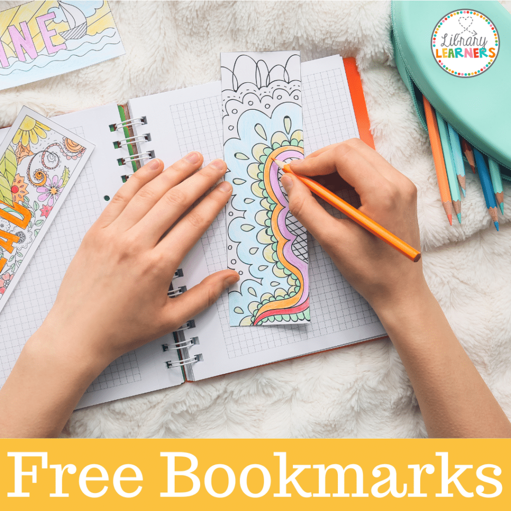 Free Bookmarks for School Librarians - Library Learners