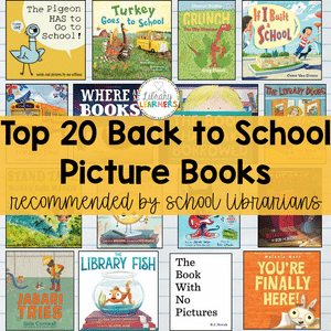 Top 20 Back to School Picture Books