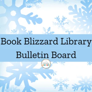 Library bulletin board snowflakes design