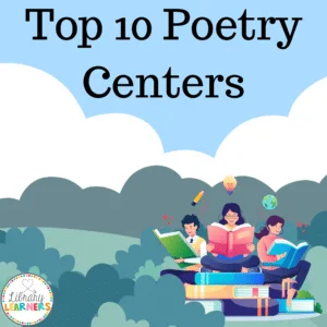 Top 10 poetry centers with images of students reading books and using their imagination