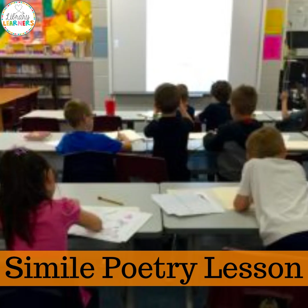 Simile Poetry Lesson with First Grade